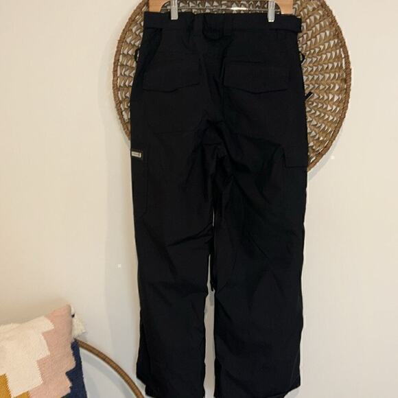 Quicksilver Utility 8K Relaxed Fit Black Snow Pants Size L NWT - Picture 2 of 10